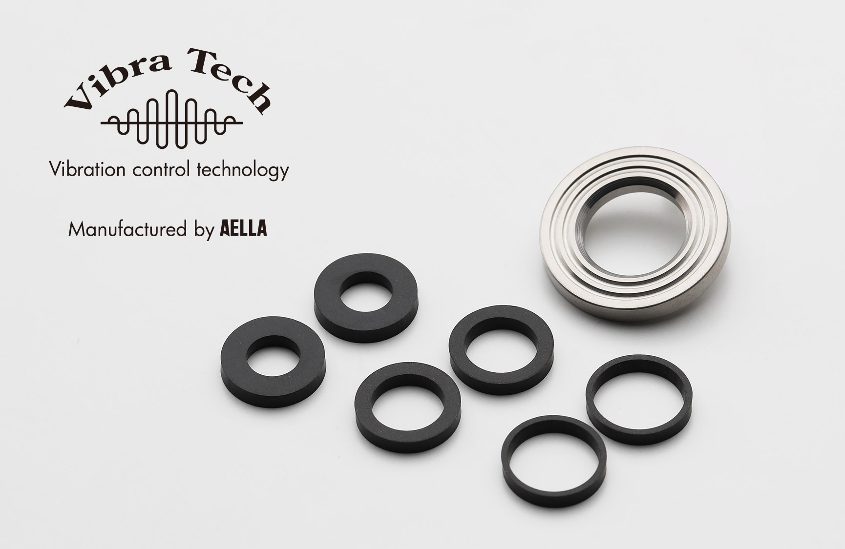 AELLA Handlebar Vibration Damper kit - 22mm Diameter 3mm Thick AELLA Handlebar Vibration Damper kit - 22mm Diameter 3mm Thick